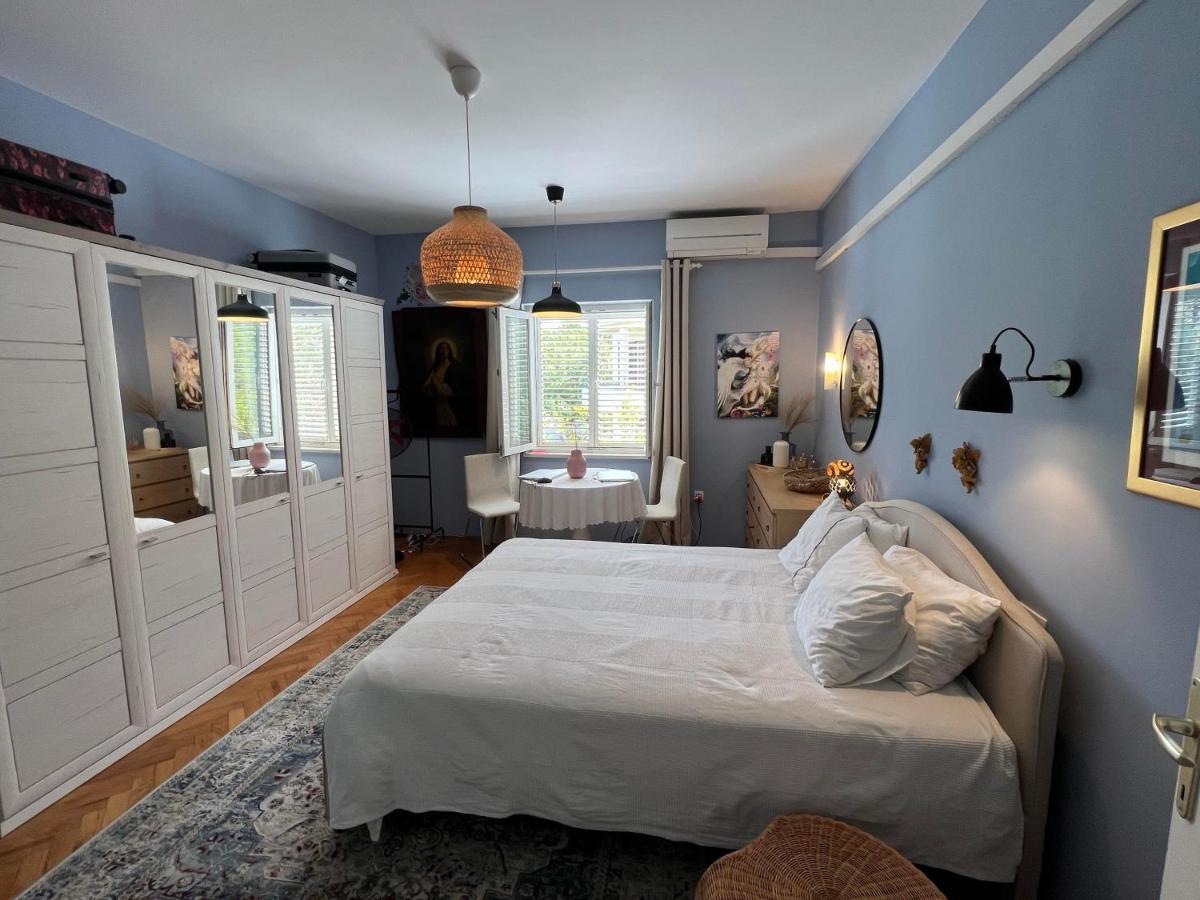 Blue Room And Private Bathroom Cavtat Bagian luar foto